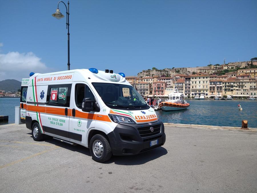 
	I soccorsi al porto di Portoferraio&nbsp;

