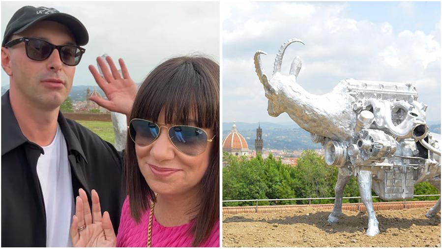 Al Forte Belvedere le opere di Nico Vascellari. E grazie all'imprenditrice-influencer la mostra è gratis – Foto