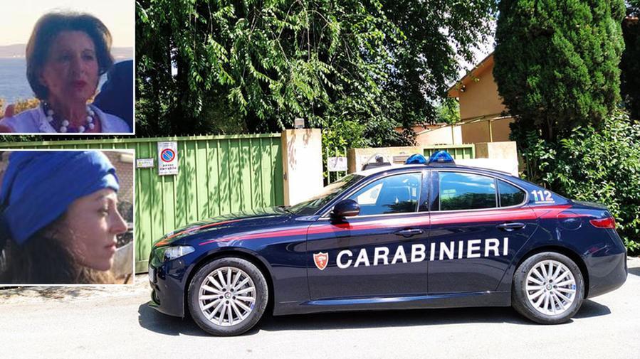Nella foto in alto la vittima Giuseppina De Francesco, sotto la figlia Benedetta Marzocchi, fermata per l'omicidio