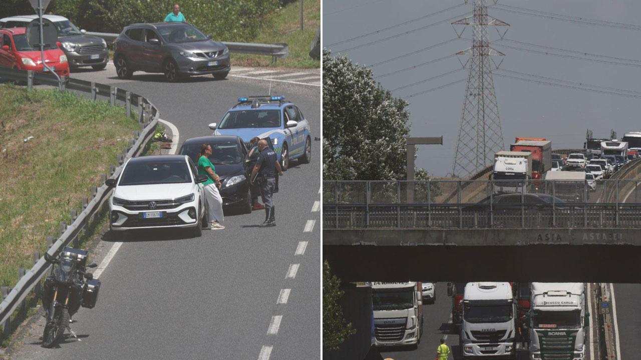 Si addormenta mentre viaggia in Fi-Pi-Li e si schianta sul guard rail: motociclista perde una gamba