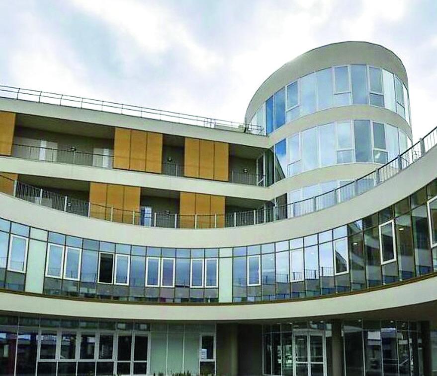 
	L&rsquo;esterno della parte nuova dell&rsquo;ospedale Misericordia (Agenzia Bf)

