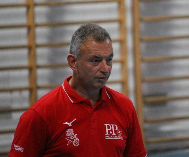 Massimo Nuti, allenatore della pallavolo Ariete di Prato