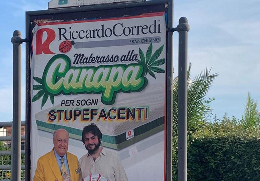 «Pubblicità-choc»: Riccardo Corredi strigliato da Gasparri