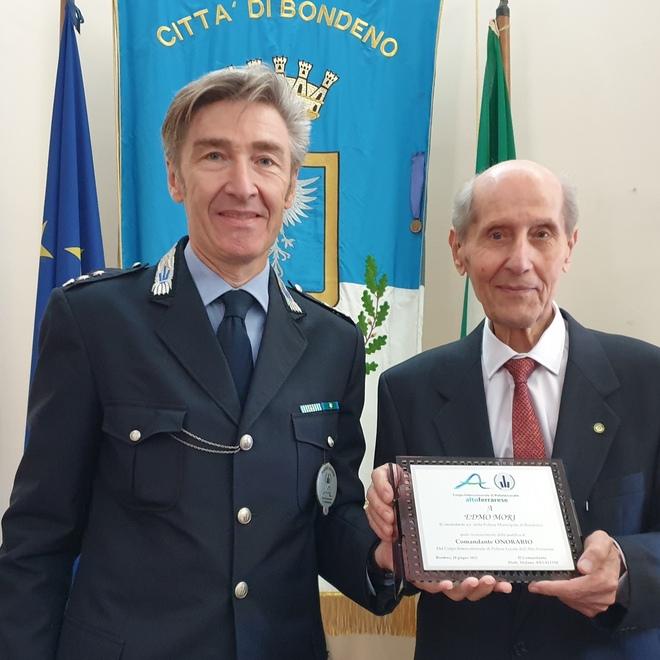Bondeno, il vigile urbano divenuto Cavaliere: «Orgoglioso di questa comunità»