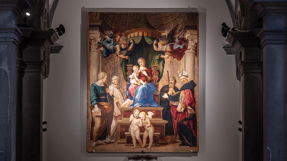 Pescia, Madonna di Raffaello: quattromila visitatori nella cappella Turini
