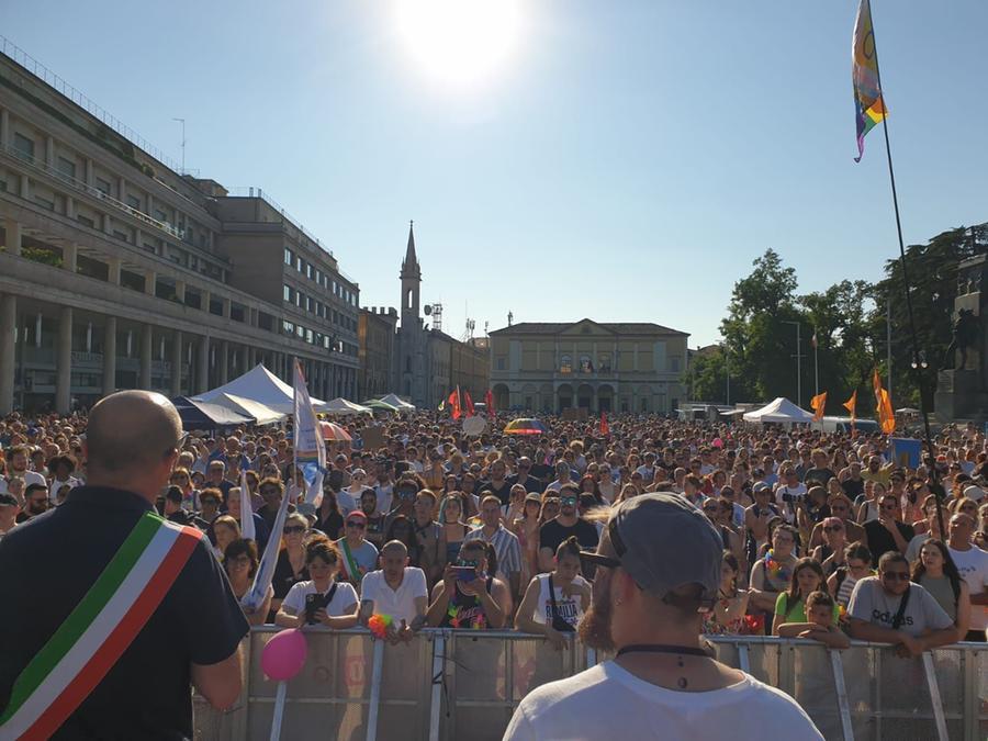 I colori del Remilia Pride riempiono la città
