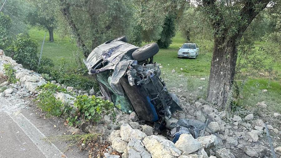 Sassari, con l’auto contro un muro: 38enne salvo per miracolo