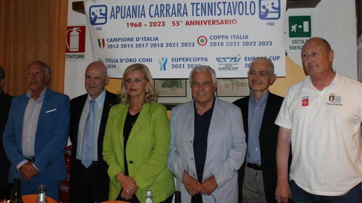 Festa per i primi 55 anni dell’Apuania