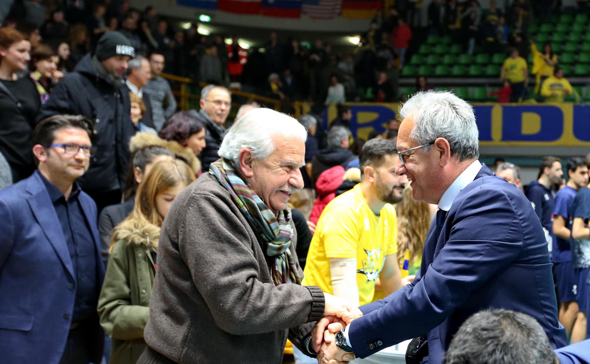 Leo Novi qui con Julio Velasco