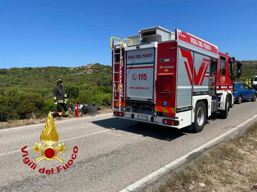 La Maddalena, auto contro moto: un ferito