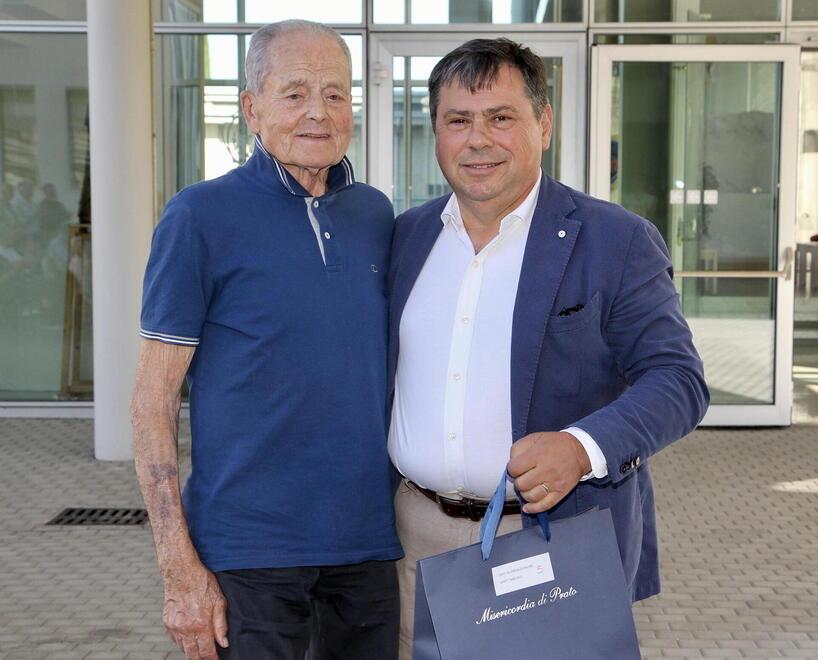 Tarcisio, il volontario novantenne in servizio per più di mezzo secolo