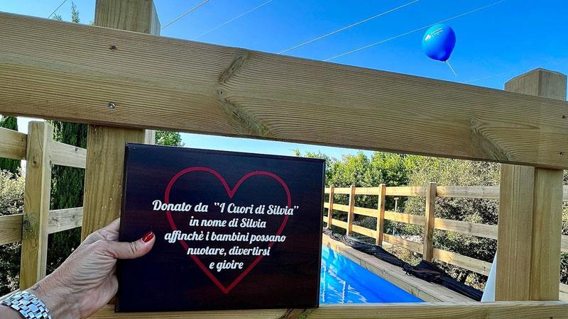 A Livorno una piscina per i bambini autistici.  È l’ultimo regalo de “I Cuori di Silvia”