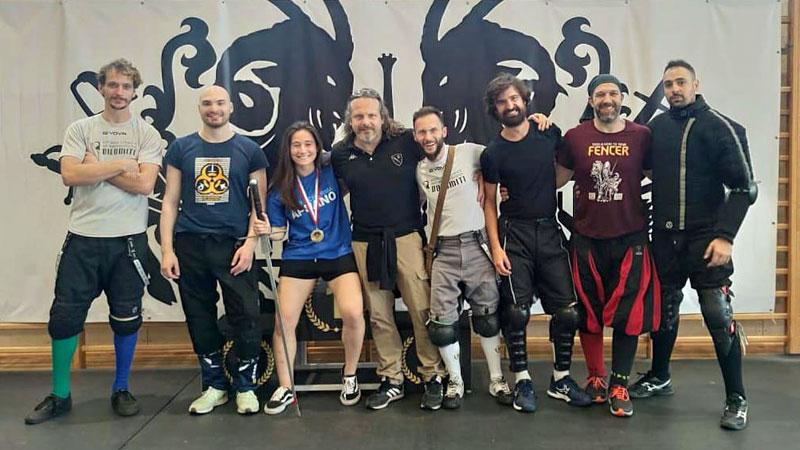 Spada a due mani, Isabella Panzera trionfa in Polonia