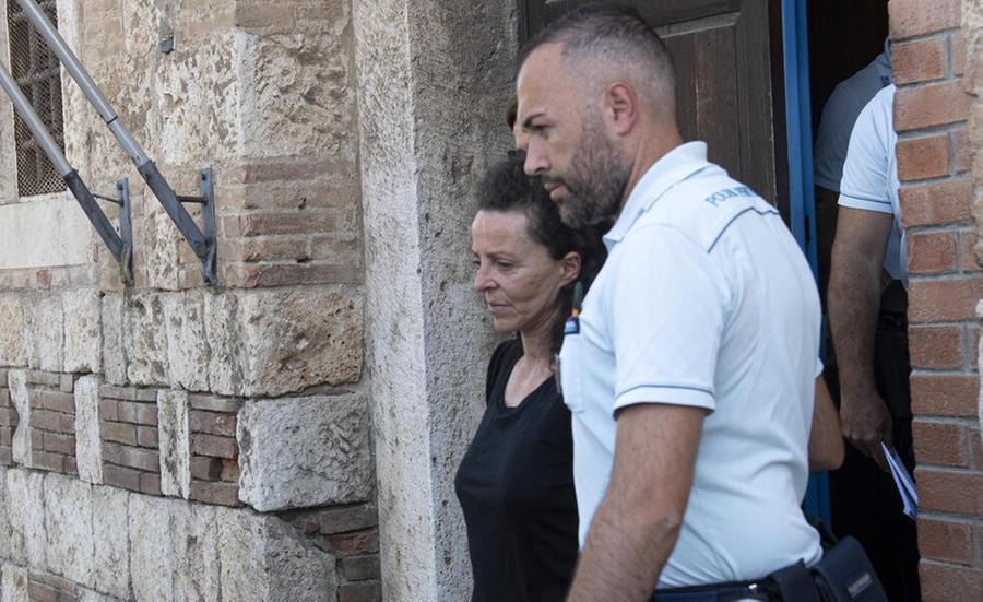 
	Benedetta Marzocchi&nbsp;dopo essere stata interrogata dal giudice (foto Agenzia Bf)

