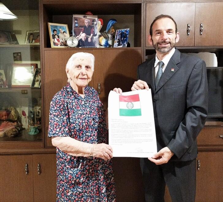 Dal 1946 si è sempre recata a votare: un premio a nonna Ada