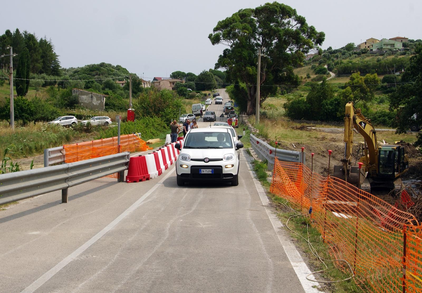 Riaperto il ponte della 41 bis e Banari esce dall’isolamento 