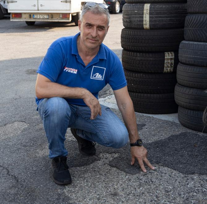 Truffa dell’asfalto a Modena. L’artigiano vittima: «Un lavoro pessimo per 10mila euro»<br type="_moz" />
