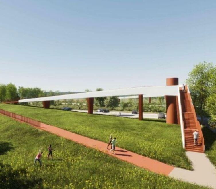 Dal San Lazzaro alla Rcf Arena a piedi o in bici sul cavalcaferrovia