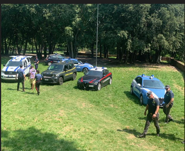 Ferrara, controllo nei parchi: trovati marijuana e hashish