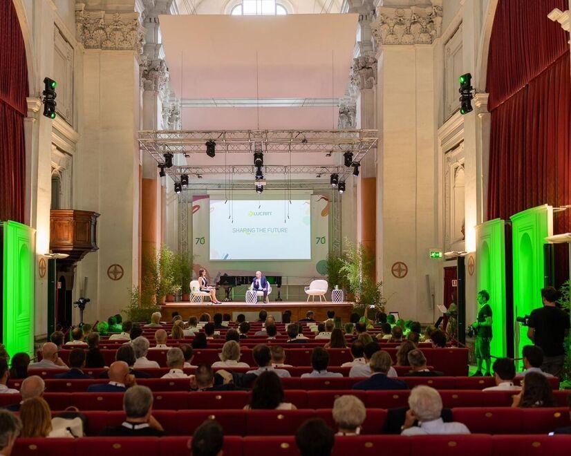 Una festa colorata tutta di verde per i primi settant’anni di Lucart
