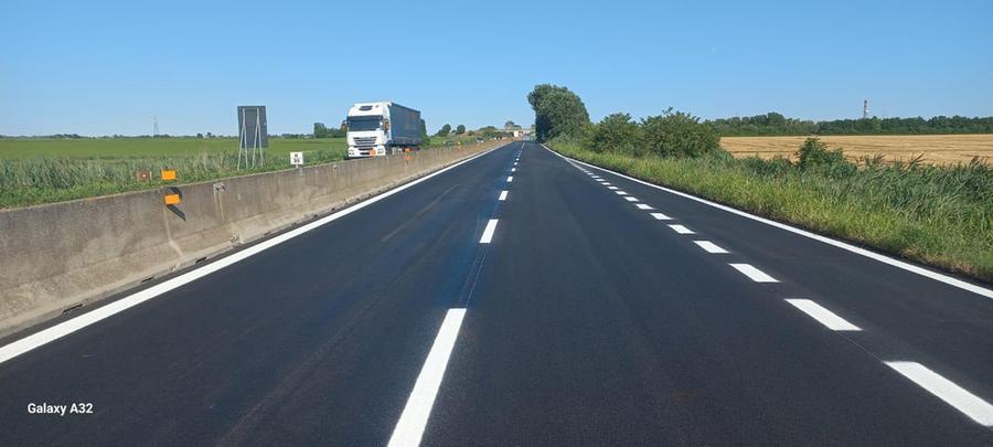 L’Anas: «Finiti in anticipo i lavori su 2 km della Ferrara Mare»