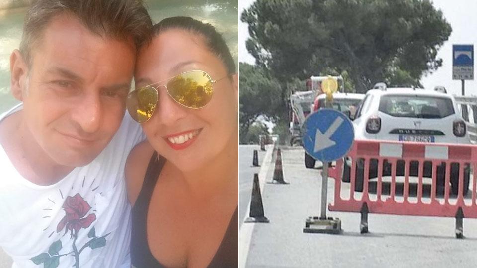 Pistoia, la moglie dell’operaio morto: «Ciao mio Saurino, resta un grande vuoto ingiusto e assordante»