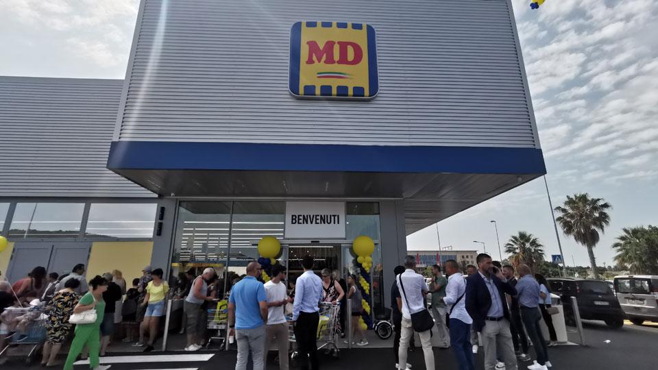 Nuovo supermercato a Venturina, il punto vendita con insegna MD nell’ex area Venplast