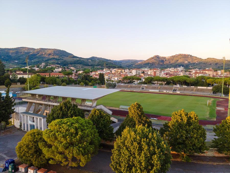 Stadio di Montecatini, adesso c’è il progetto: nuova pista e più tribune