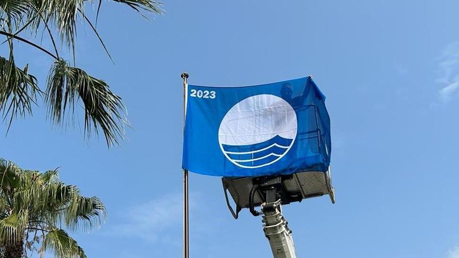 La bandiera blu a Torregrande