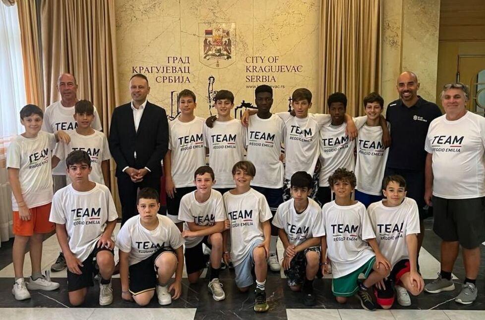 Quindici cestisti reggiani in viaggio nei luoghi simbolo del basket slavo