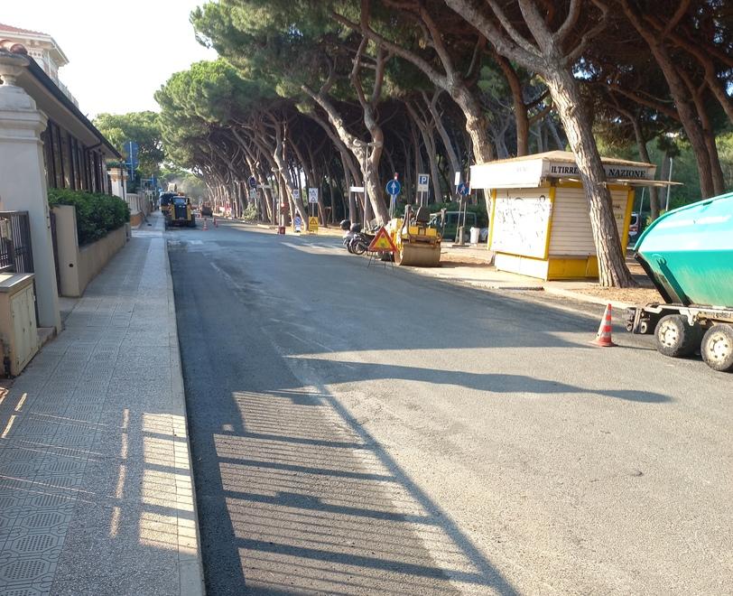 Cecina, piano delle asfaltature da 2 milioni. Cantieri in corso per i tratti critici