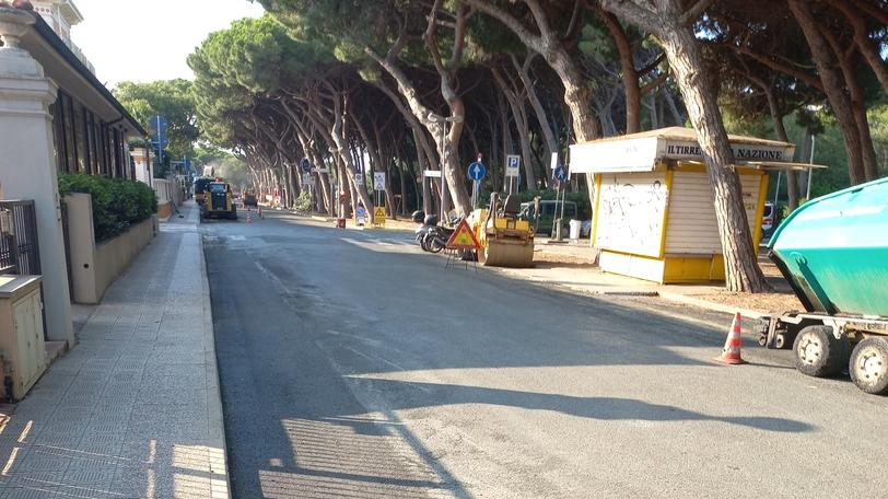 Cecina, piano delle asfaltature da 2 milioni. Cantieri in corso per i tratti critici