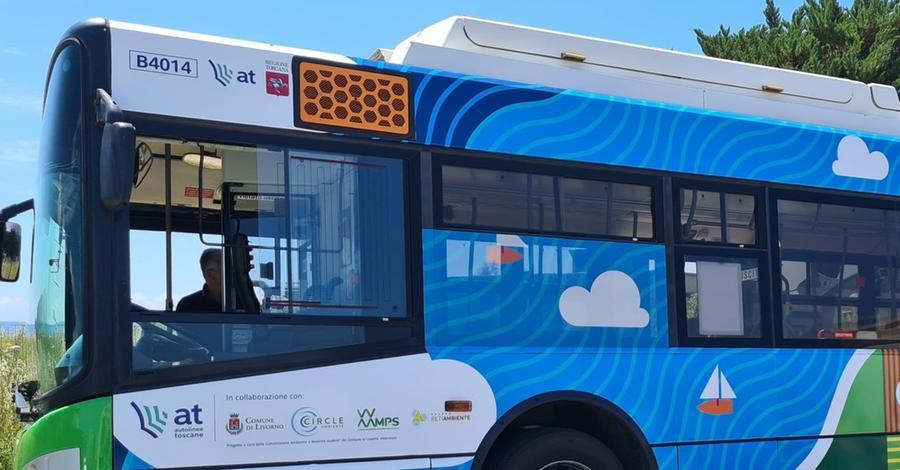 
	Un bus di Autolinee toscane a Livorno (foto d'archivio)

