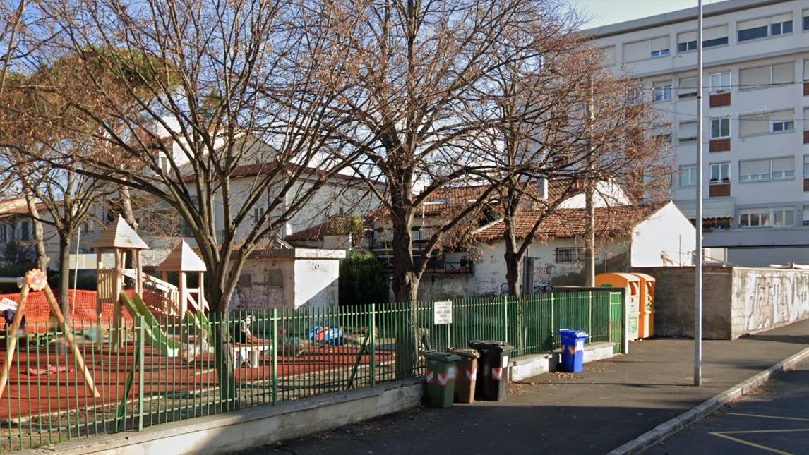 Il parco giochi di via Gobetti