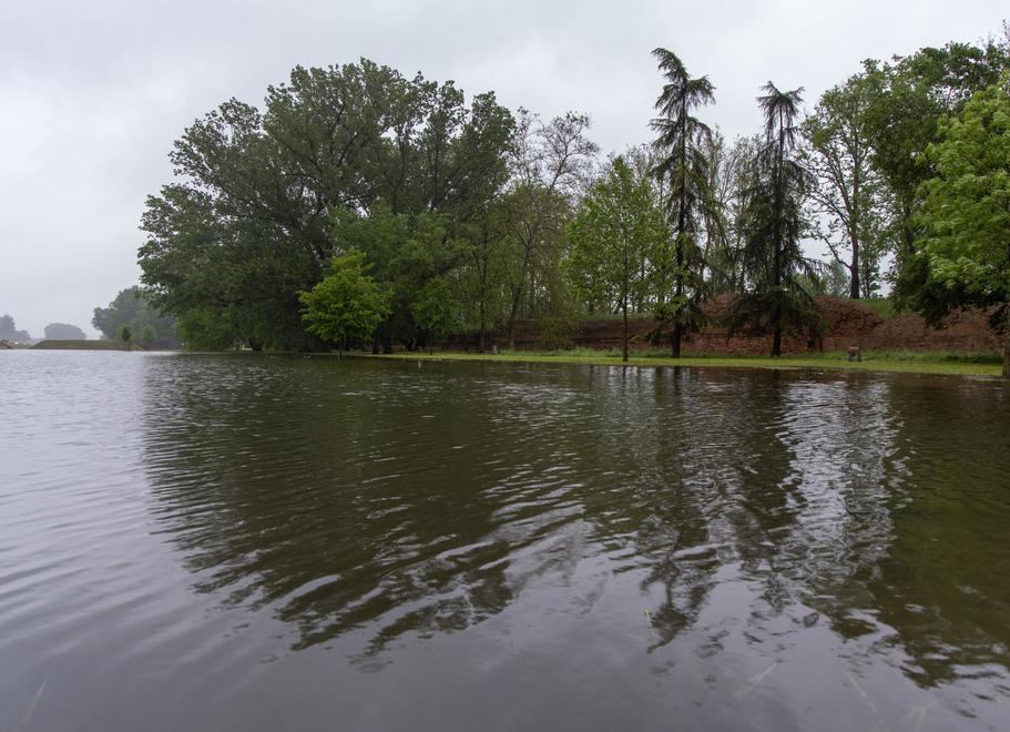 Ferrara, siccità scacciata dal record della pioggia