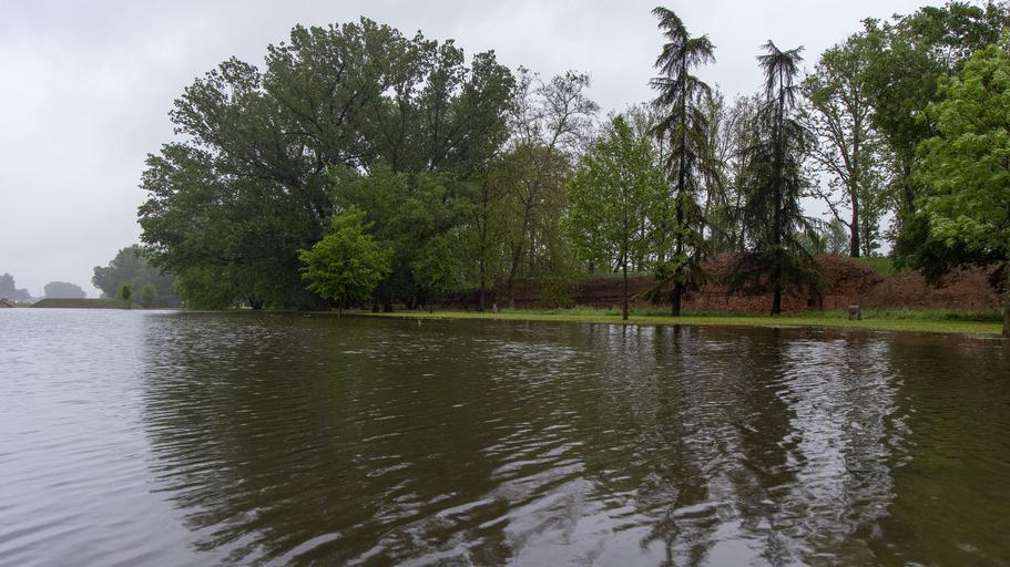 Ferrara, siccità scacciata dal record della pioggia
