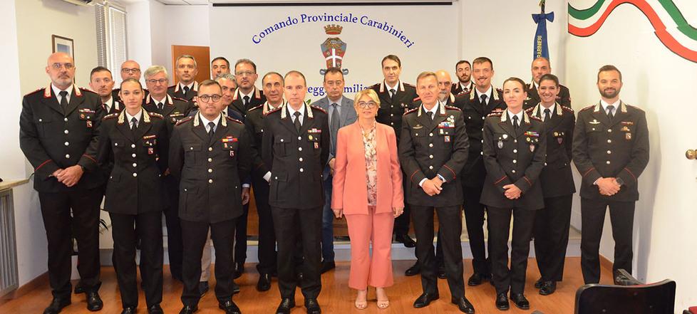 Quasi un arresto al giorno per i carabinieri reggiani