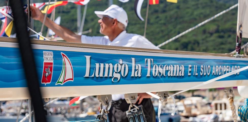 Massimo Canino e la traversata&nbsp;da Livorno all’Elba in barca a vela<br>
