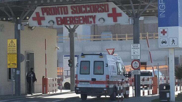 L’ingresso del pronto soccorso di Cisanello