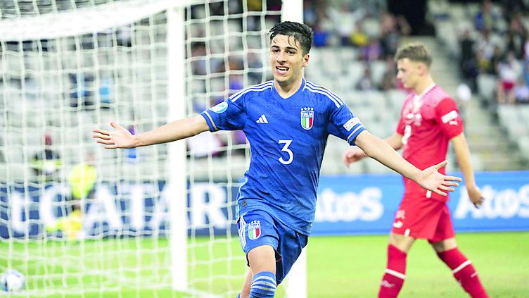 Fabiano Parisi con la maglia dell’Italia