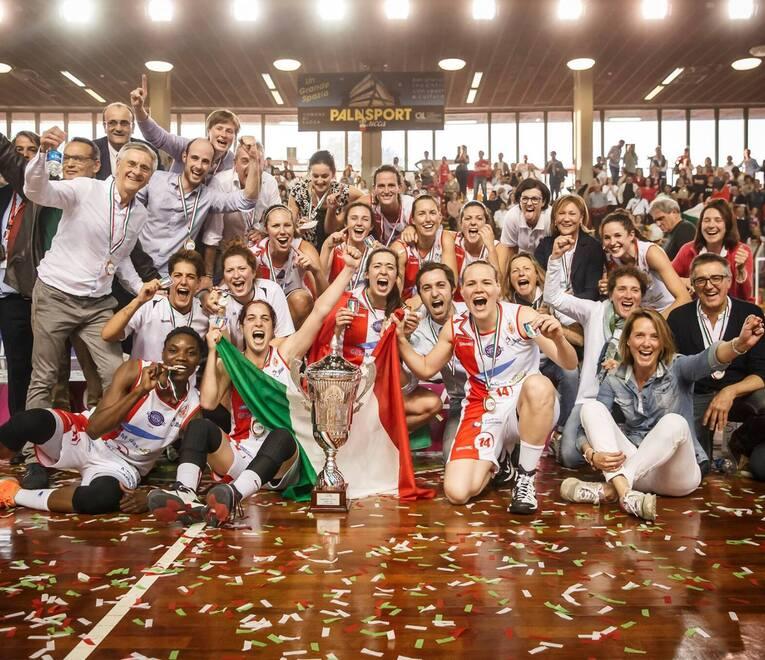 La festa per lo scudetto conquistato nel 2017