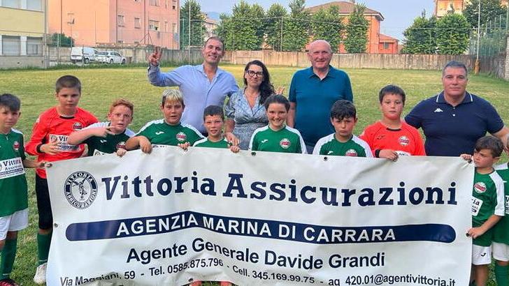 Foto di gruppo per il team Rapid Vienna