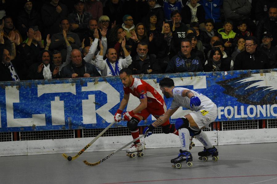 
	Un momento del derby della passata stagione (foto Agenzia Bf)

