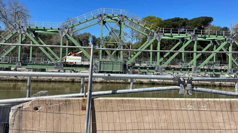 Canale dei Navicelli più profondo dentro la base di Camp Darby