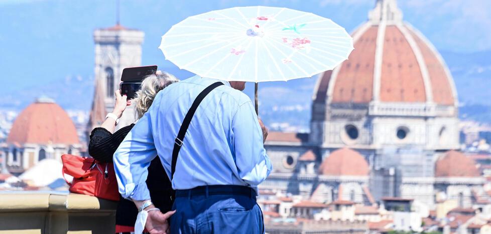 A Firenze sono attese temperature torride e durerà per diversi giorni