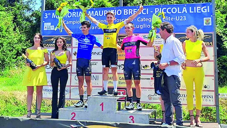 Nicolò Garibbo è campione toscano. Sul podio per gli Under 23 anche Bozicevich