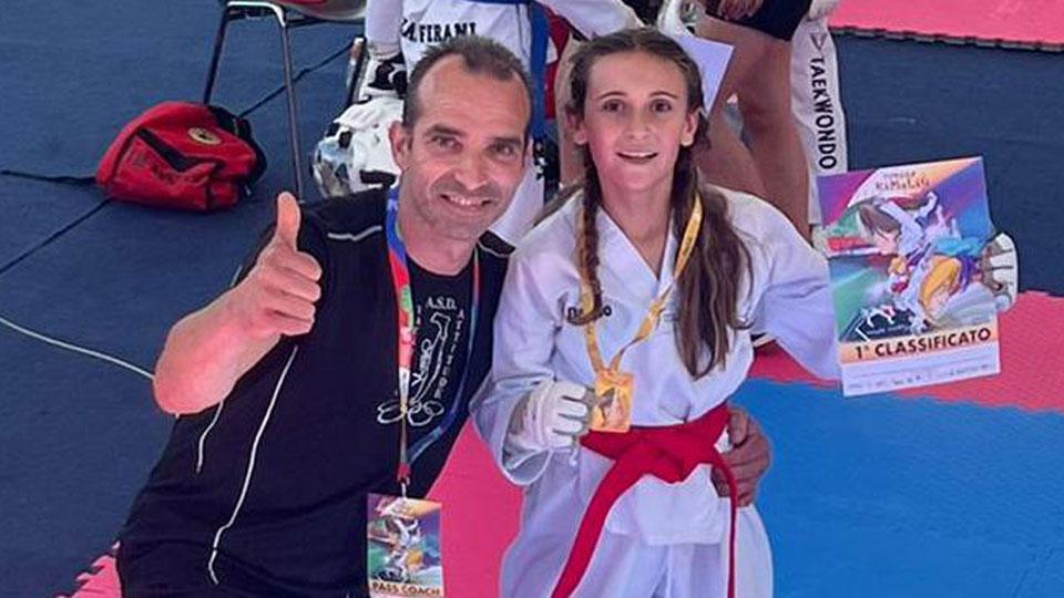 Medaglia d’oro a Roma per Violante Sanesi
