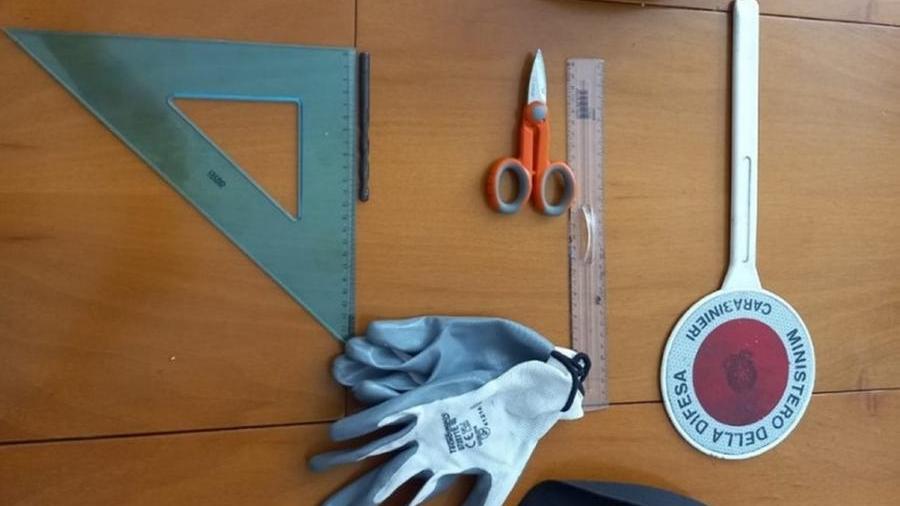 Il sequestro dei carabinieri