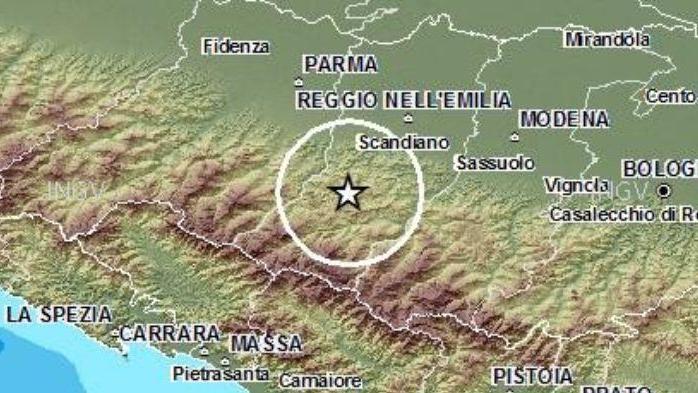 Scossa in Appennino: magnitudo 3.1