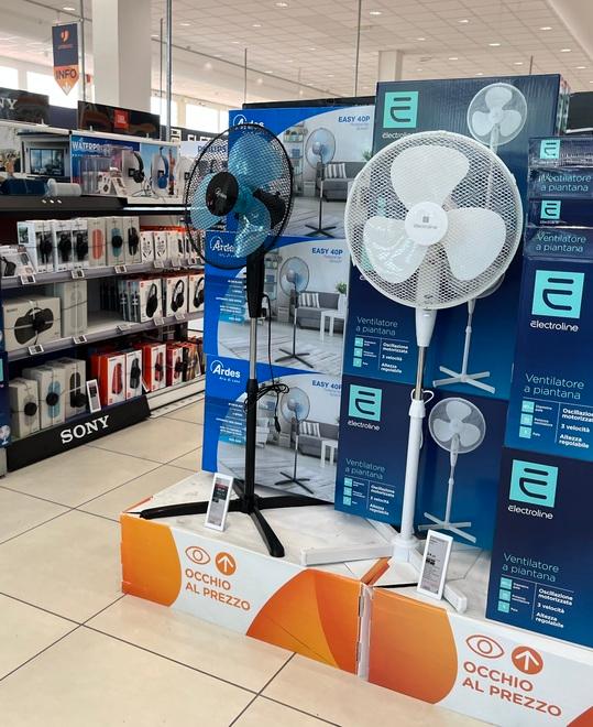 Caldo estremo, oggi a 38° Corsa a ventilatori e clima 